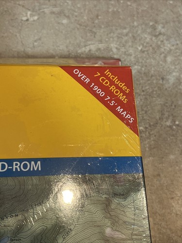National Geographic Colorado USGS Topographic Maps SET OF 7 CD ROM BNIP @@@ - Picture 3 of 9