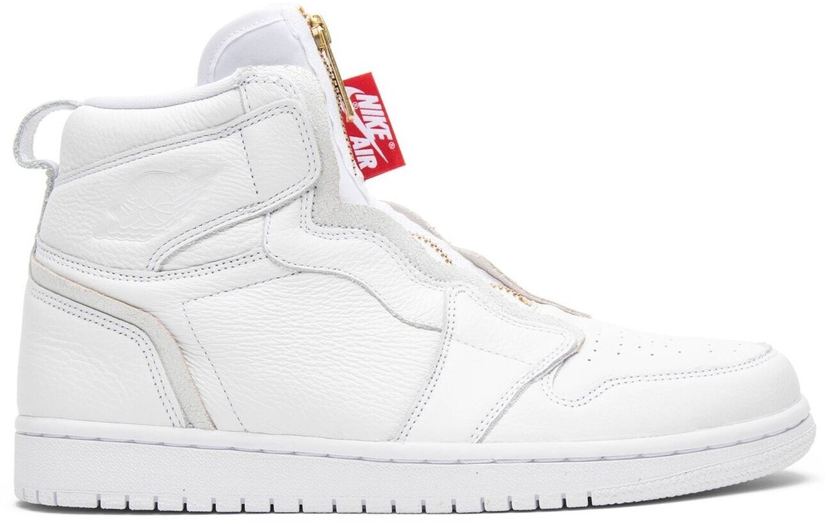 AIR JORDAN 1 HI ホワイト/バーガンディ 9 Jordan 1 Retro Zip High White W for sale | eBay