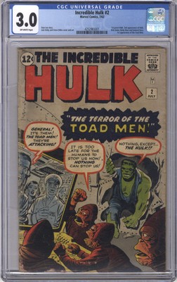UNGLAUBLICHER HULK 2 - CGC 3.0