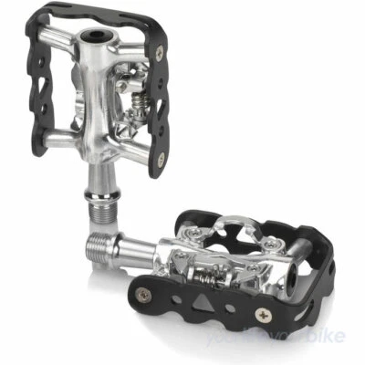XLC S20 KLICK PEDALE 322g SPD SHIMANO SYSTEM TREKKING FAHRRAD CLICK PEDAL FIXIE - Bild 1 von 2