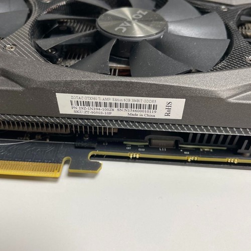 USED ZOTAC GeForce GTX 980 Ti AMP Edition 6GB 384BIT GDDR5 - Picture 5 of 9