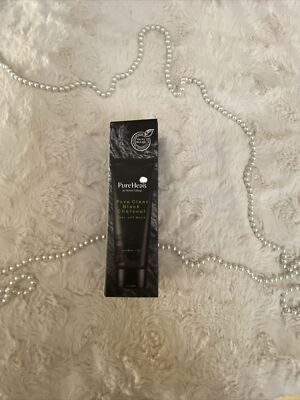 PURE HEALS by NATURE VILLAGE Pore Clear Black Charcoal Peel-off Mask 3.53oz SEAL