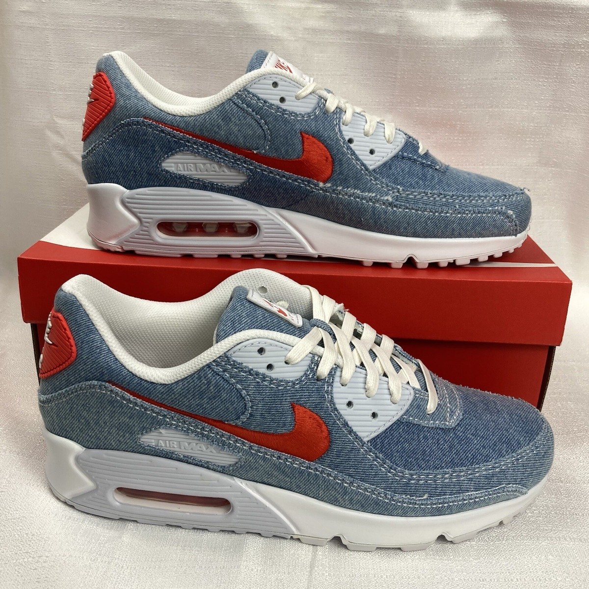 Size 10.5 - Nike Air Max 90 Denim for sale online | eBay