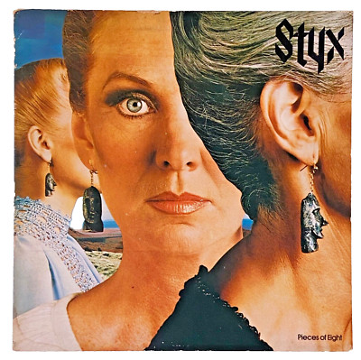 STYX ''Pieces Of Eight'' LP 1978 NL AM Records  AMLH 65724 Foc-Cover mit OIS