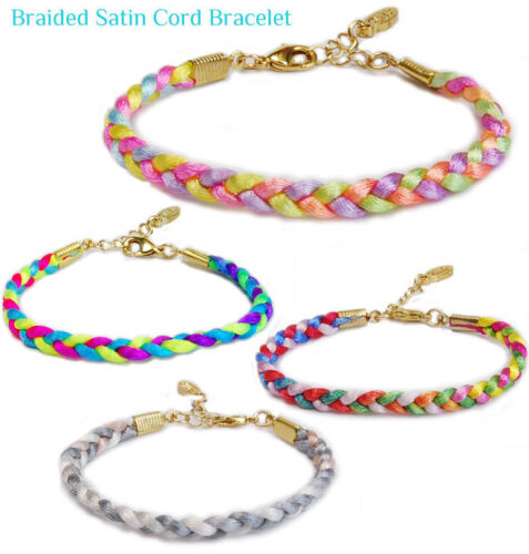 1MM Bugtail Satin Cord Shamballa Macrame Nylon Kumihimo Trim Variegated String - Picture 3 of 63