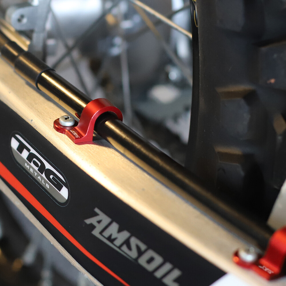 Hose Clamp For HON&DA XR250R XR400R XR600R XR650R - Foto 4