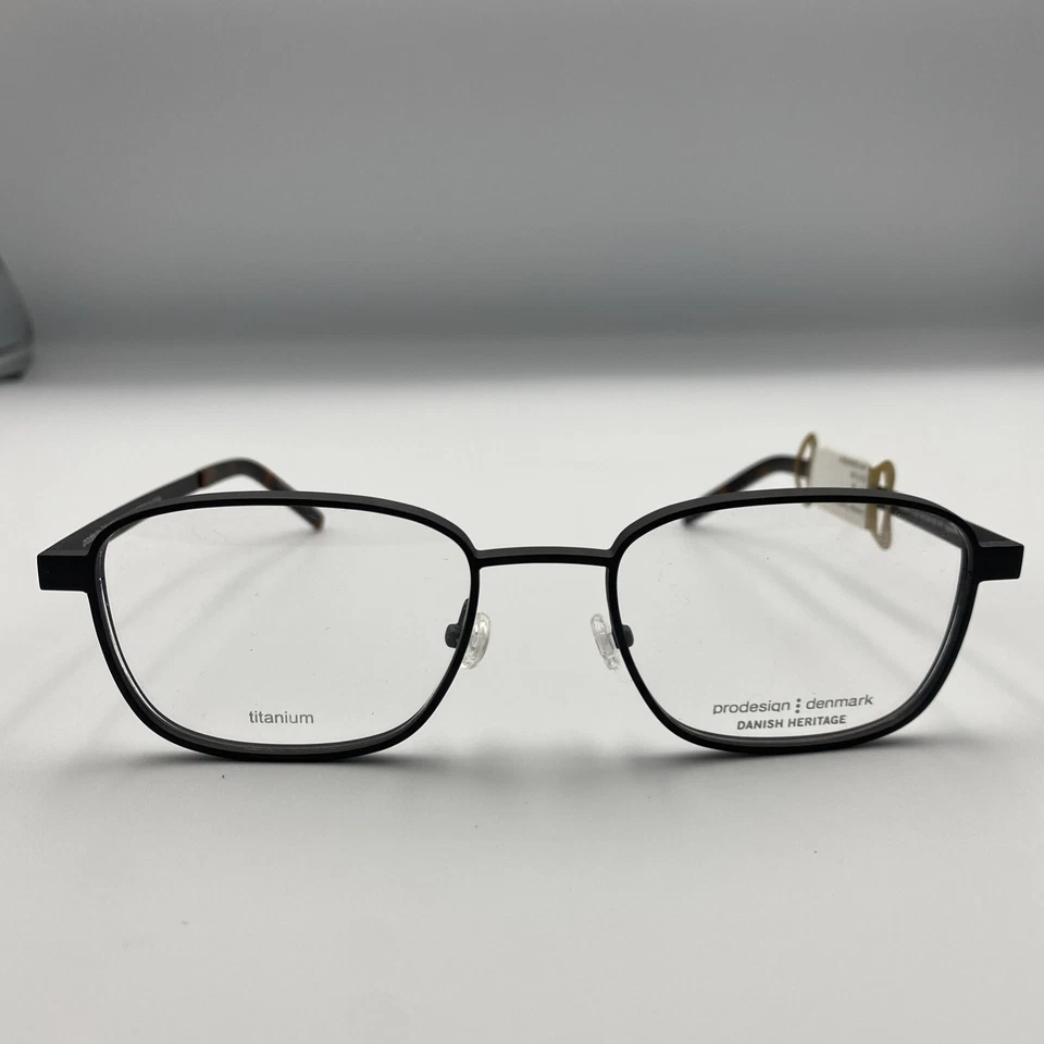 Pro-design Denmark Titanium AROS 4 matte Black 6531 Eyeglasses 54[]20-153 - Image 3 of 4