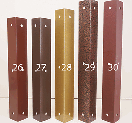 Alcove Shelf Brackets - Steel - Pair - Many Sizes Available - Scaffold Board - Picture 7 of 9