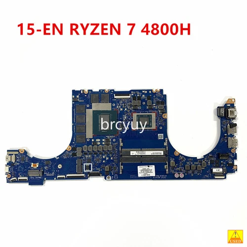 For HP OMEN 15-EN Motherboard DAG3ECMBCD0 REV: D RYZEN 7 4800H+DSC GTX 1660Ti 6G