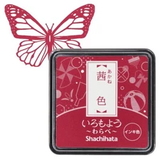 IROMOYO WARABE Stamp PAD Small Traditional Japanese Ink Colour Oil-Based Ink ...
