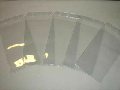 5,10,15 -New Clear lanyard Ticket Holder 4'' x 7'' NFL NBA MLB Nascar Concert Stub