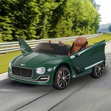 12V Kids Ride on Car Bentley Style Electric Toy Gift W/ Remote Control LED Light