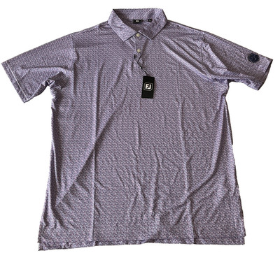 Fj Footjoy Polo T Shirt Mens Size L Multicolor Floral Greenwood Hills Wisconsin