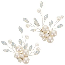 2 Pcs Shoe Decoration Charms Elegant Buckle Bridal Wedding Shoes