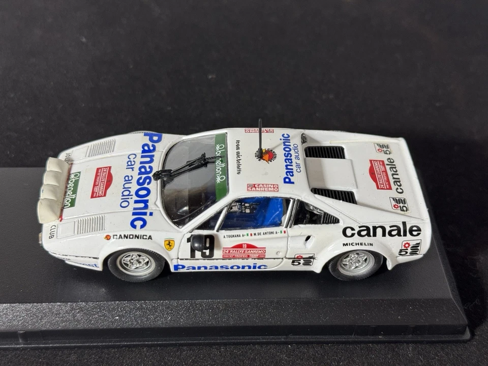 FERRARI 308 GTB GR.4 PANASONIC #19 TOGNANA RALLYE SANREMO 1982 VITESSE L006 1:43 - Immagine 2 di 4