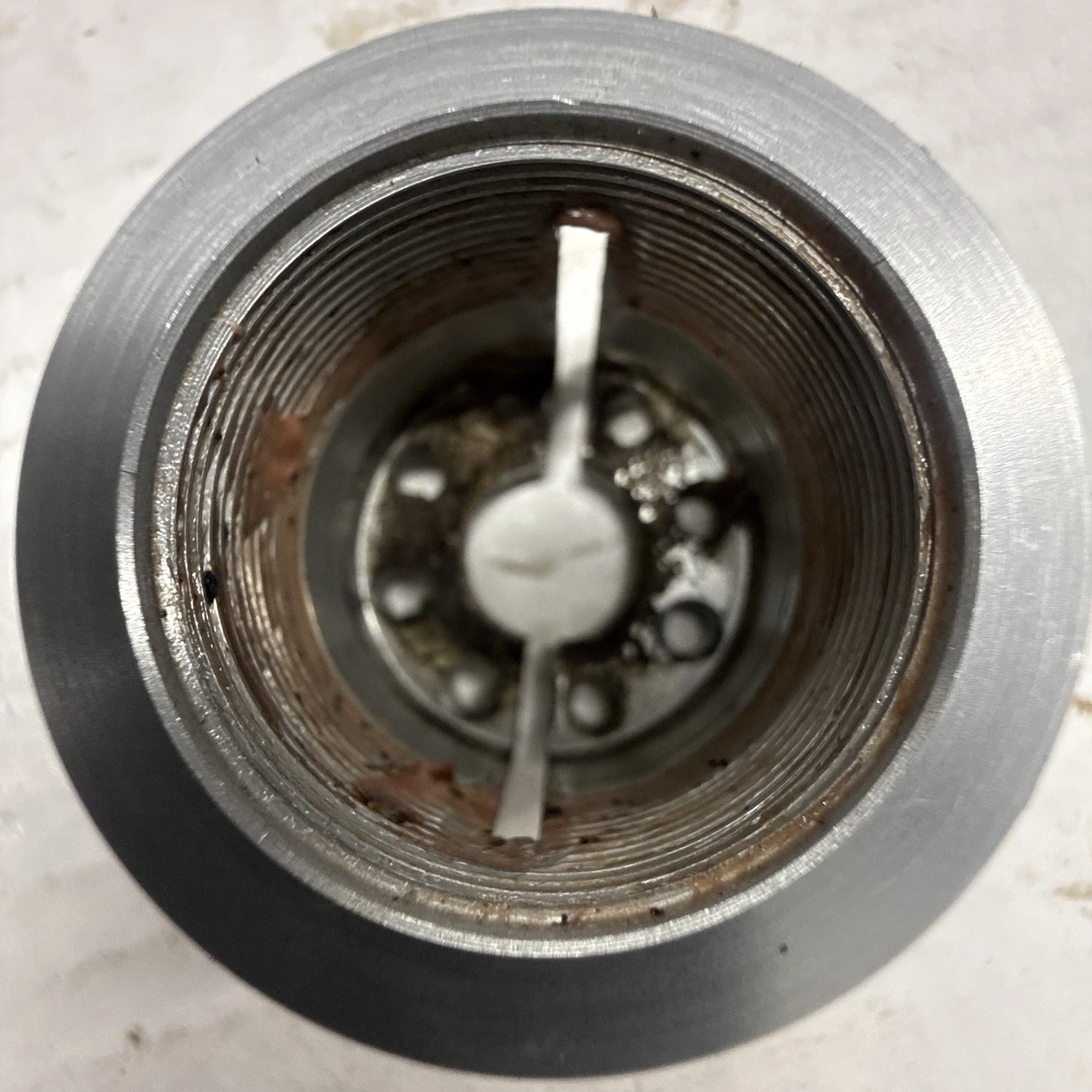 2020 - 2025 DUCATI PANIGALE V2 TRIPLE TREE NUT WASHER Steering Stem LOWER SILVER