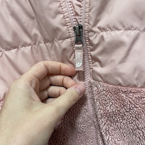 The North Face Girls' Light Pink Jacket Size Medium - Picture 8 of 9