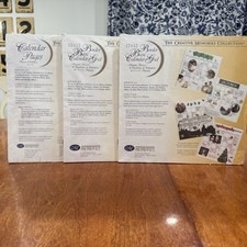 2 Creative Memories 12 x 12 Calendar Grid And 1 Calendar Pages - NEW 3 Pack