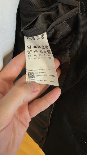 HUGO BOSS SELECTION Anzug 48 Baumwolle Seide festlich Hochzeit Cocktailparty - Bild 10 von 17