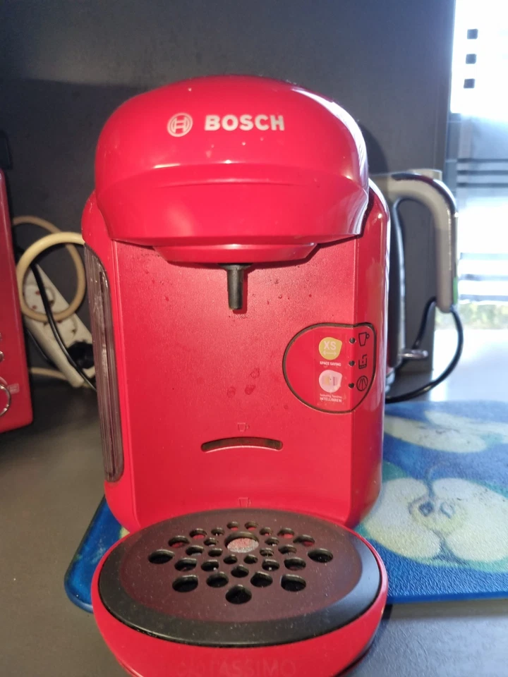 ***TASSIMO/BOSCH***, Kapselmaschine, ***ROT***, Zustand: OK, keine OVP - Bild 2 von 4
