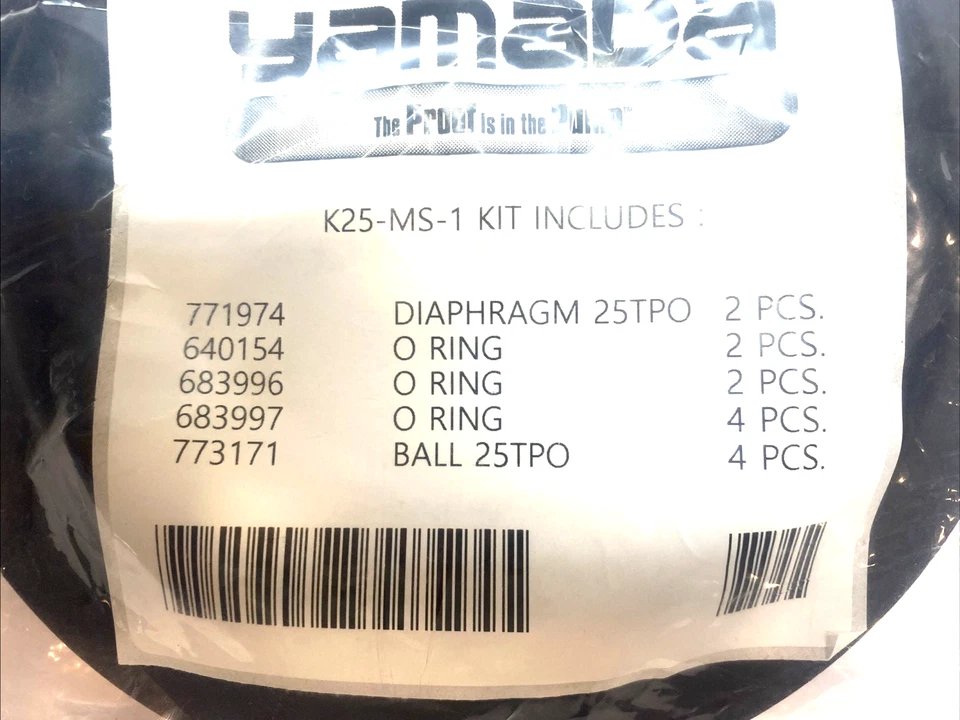 Yamada K25-MS-1 Pump Repair Kit - Image 2 of 4