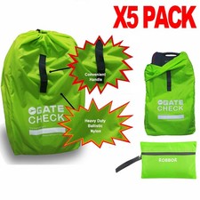 5pcs Car Seat Travel Bag Airplane Gate Check Backpack for Air Travel Luggage Bag