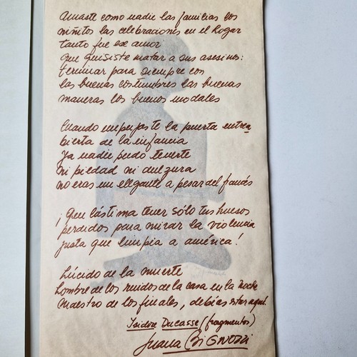 Pragmatismo - Juana Bignozzi (poemas) / Alicia Diaz Rinaldi (estampas) - 1974 - Picture 4 of 9