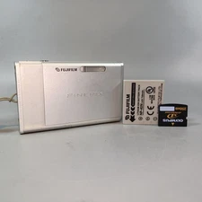 Fujifilm Finepix Z1 Digital Camera 5.1mp Ccd - metal Body With XD Card - Tested 