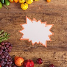  100 Pcs Petits Panneaux De Vente Détail Étalage Magasin Signes Prix