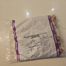 Tectite Sprint Copper 15mm equal  Tee Push Fit Fittings Pack of 10