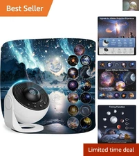 LED Planetarium Projector - Beautiful Milky Way Night Light with Automatic Timer