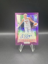 2024 Panini Prizm WNBA Throwback Elena Delle Donne #TB-EDD Purple Auto Card /49