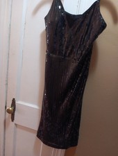 Eliza J Dress Women’s Size 10 Black Sequined Cocktail Party 