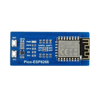 TCP/UDP Supported ESP8266 WiFi Module Expansion Board For Raspberry Pi Pico E