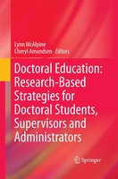 Doctoral Education: Research-Based Strategies For Doctoral Students,...