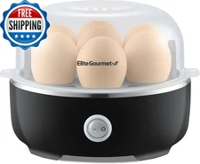 EGC115B Easy Egg Cooker Electric 7 Egg Capacity Soft Medium