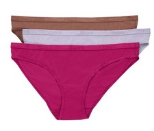Hanes Originals Women's SuperSoft Low Rise Bikini Underwear, 3-Pack Size XXL