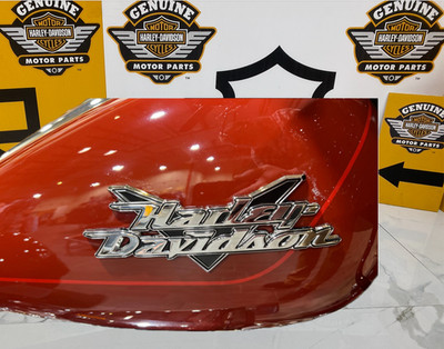 OEM Harley RG3 Road Glide 3 Touring Right Chrome V-Wing Gas Tank Metal Emblem