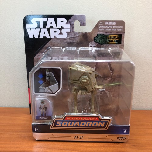 Star Wars Micro Galaxy Squadron AT-ST Fahrzeugpilot 009 Launch Edition Serie 1