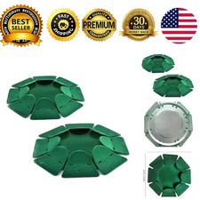 2pcs Green All-Direction Putting Cup Golf Training Hole Practice Aid Indoor
