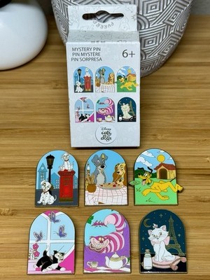 Loungefly Disney Cats & Dogs Scenes Blind Box Enamel Pin - You Choose