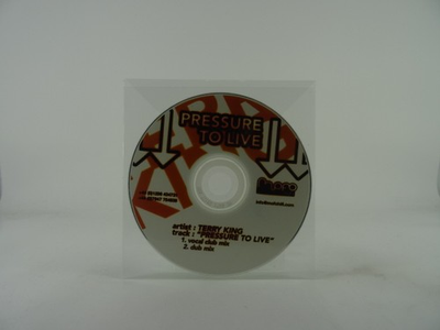 #ad TERRY KING PRESSURE TO LIVE C13 2 Track Promo CD Single including Plastic Slee GBP 5.85