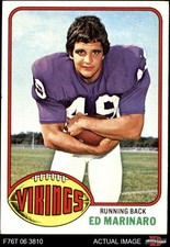 1976 Topps #419 Ed Marinaro Vikings Cornell 7.5 - NM+
