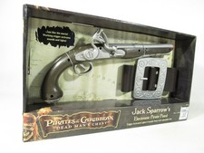 NEW 2006 Zizzle Disney Pirates Caribbean Jack Sparrow Electronic Toy Pistol