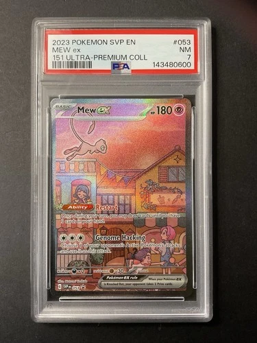 Mew ex 053 PSA 7 2023 Pokémon 151 Ultra Premium Collection SVP EN