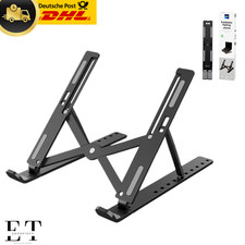 Laptop Ständer Notebook Tisch Halter Tablet  Halterung faltbar 10 Winkel Stabil