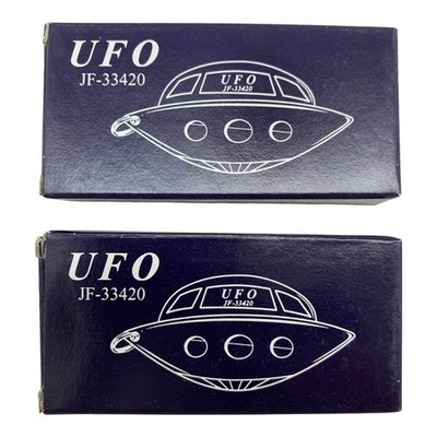 12131 - Two Count Keychain UFO Knife 4'' |LT|