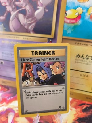 Pokemon Karte Card Here Comes Team Rocket English 2000 Hier Kommt Wotc NM+