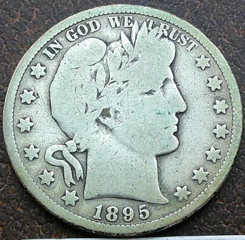 US 1895-S Barber Half Dollar **