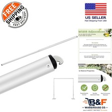 Double Layer Support Bar: 3-5ft Adjustable Backdrop Stand for Versatile Events
